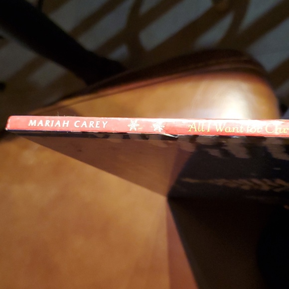 Lot of 2 Christmas Books The Polar Express hardcover with jacket & Mariah Carey - Picture 5 of 10